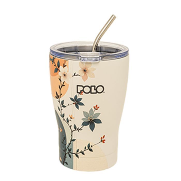 Polo Ποτηρι-θερμος Coffee Mug 350ml Beige Flowers 949024-8481
