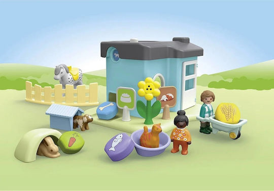 Playmobil Junior Ξενώνας Μικρών Ζώων για 1-4 ετών 71690 - Image 8