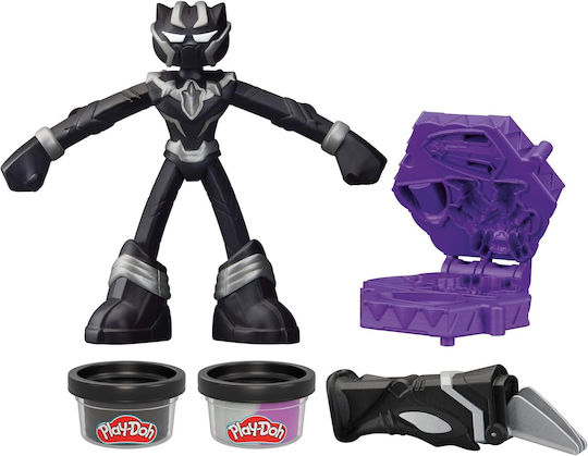 Hasbro Play-Doh Πλαστελίνη - Παιχνίδι Black Panther για 3+ Ετών Black Panther - Cutting Claws G0055 - Image 5