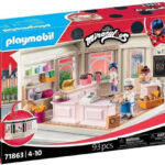 Playmobil Miraculous LadyBug Γαλλικό Ζαχαροπλαστείο για 4-10 ετών 71863