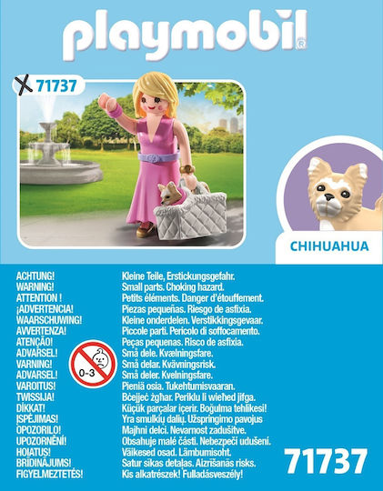 Playmobil MyLife Γυναίκα με Τσιουάουα & Καλάθι για 4-10 ετών 71737 - Image 4