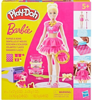 Hasbro Play-doh Barbie Ruffles Bows Set G1361