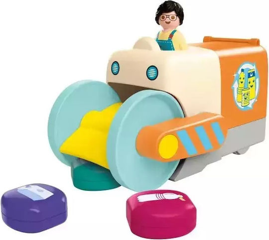 Playmobil Junior Απορριμματοφόρο Όχημα για 1-4 ετών 71774 - Image 3