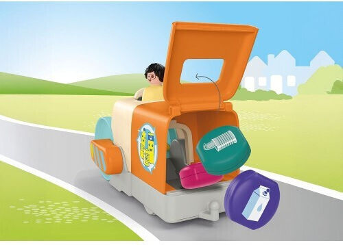 Playmobil Junior Απορριμματοφόρο Όχημα για 1-4 ετών 71774 - Image 5