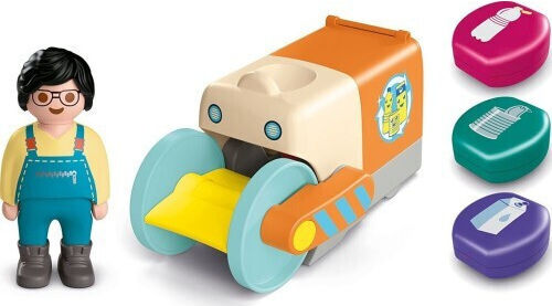 Playmobil Junior Απορριμματοφόρο Όχημα για 1-4 ετών 71774 - Image 8