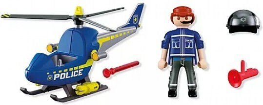 Playmobil City Action Αστυνομικό Ελικόπτερο για 4 ετών 72080 - Image 2