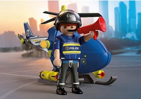 Playmobil City Action Αστυνομικό Ελικόπτερο για 4 ετών 72080 - Image 4