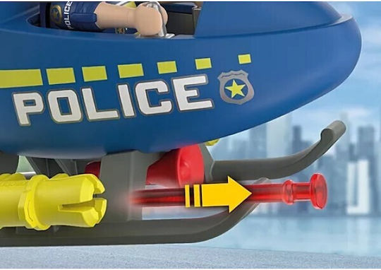 Playmobil City Action Αστυνομικό Ελικόπτερο για 4 ετών 72080 - Image 5