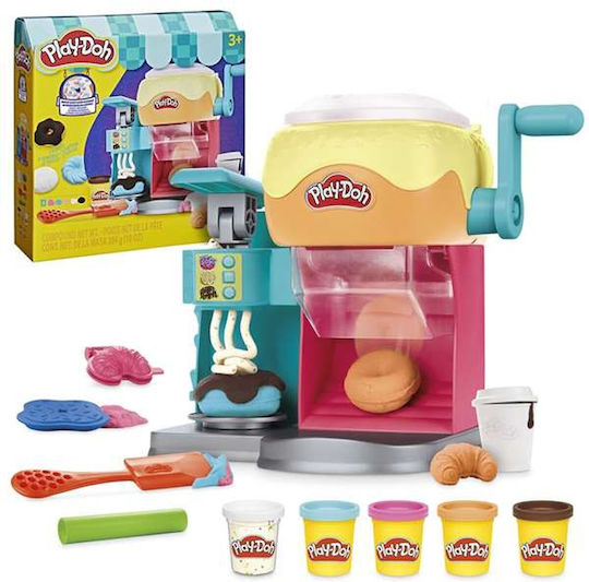 Hasbro Play-Doh Πλαστελίνη - Παιχνίδι Donut Drop Shop για 3+ Ετών, 5τμχ G2308 - Image 10