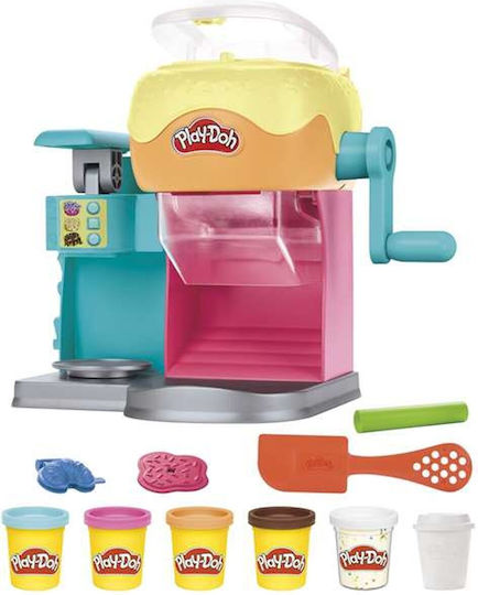 Hasbro Play-Doh Πλαστελίνη - Παιχνίδι Donut Drop Shop για 3+ Ετών, 5τμχ G2308 - Image 11