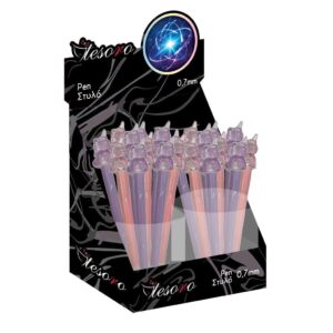Tesoro Στυλό Ballpoint με Μπλε Μελάνι (Διάφορα Σχέδια/Χρώματα) 582387