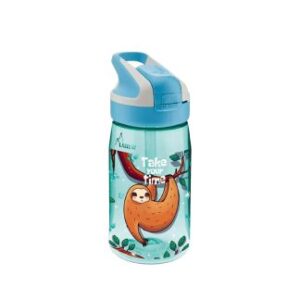 Laken Παιδικό Παγούρι Πλαστικό με Καλαμάκι Lazy Tritan 450ml 848077-B