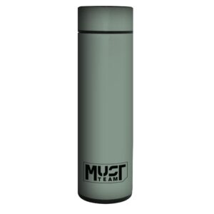 Θερμός Ανοξείδωτο Must Team Χακί 500 ml με LED ένδειξη θερμοκρασίας 587479