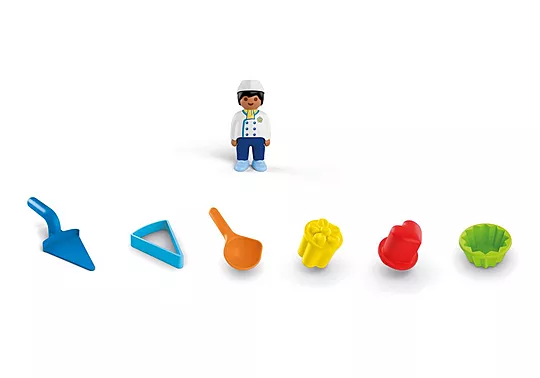 Playmobil Junior Παιχνίδια Στην Άμμο Με Τον Παγωτατζή για 1-4 ετών 72005 - Image 2