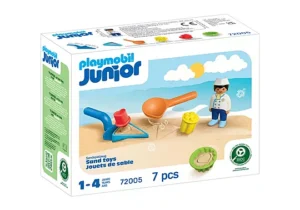 Playmobil Junior Παιχνίδια Στην Άμμο Με Τον Παγωτατζή για 1-4 ετών 72005