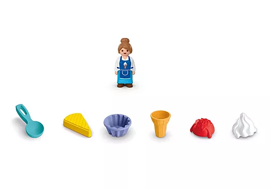 Playmobil Junior Παιχνίδια Στην Άμμο Με Την Ζαχαροπλάστρια για 1-4 ετών 72006 - Image 2