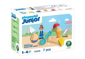 Playmobil Junior Παιχνίδια Στην Άμμο Με Την Ζαχαροπλάστρια για 1-4 ετών 72006