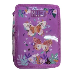 Must Team Butterfly Κασετίνα Γεμάτη Λιλά 587246