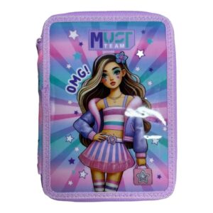 Must Team Fashion Girl Κασετίνα Γεμάτη 587248