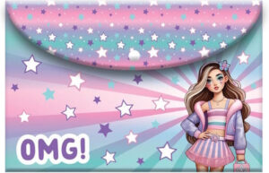 Must Team Φακελος Κουμπι Α4 Girl Wow 587337