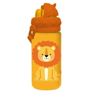 Must Team Παιδικό Παγούρι Πλαστικό με Καλαμάκι Lion 430ml 587458L