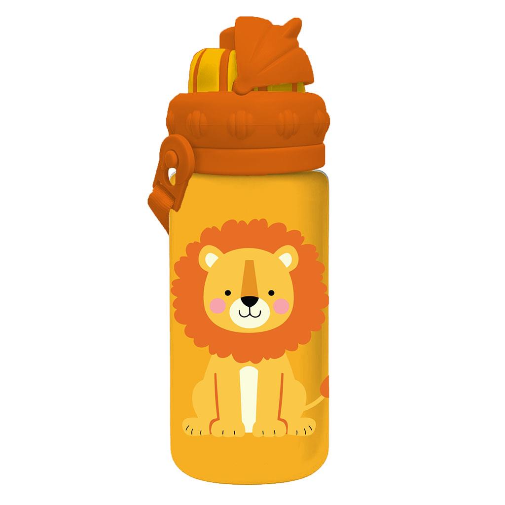 Must Team Παιδικό Παγούρι Πλαστικό με Καλαμάκι Lion 430ml 587458L